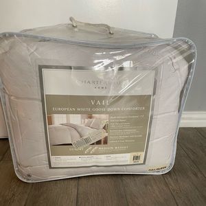 Full or Queen size European White Goose Down Comforter